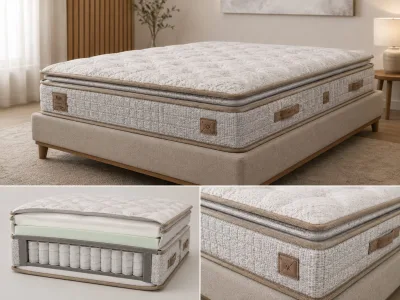 Life Pocketvering Matras met Koudschuim Topper 34 cm Hoog 90x200
