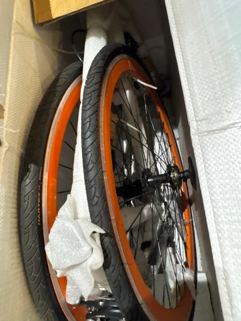 Stadsfiets Zwart en Blauw 55 CM B keuze — foto 3