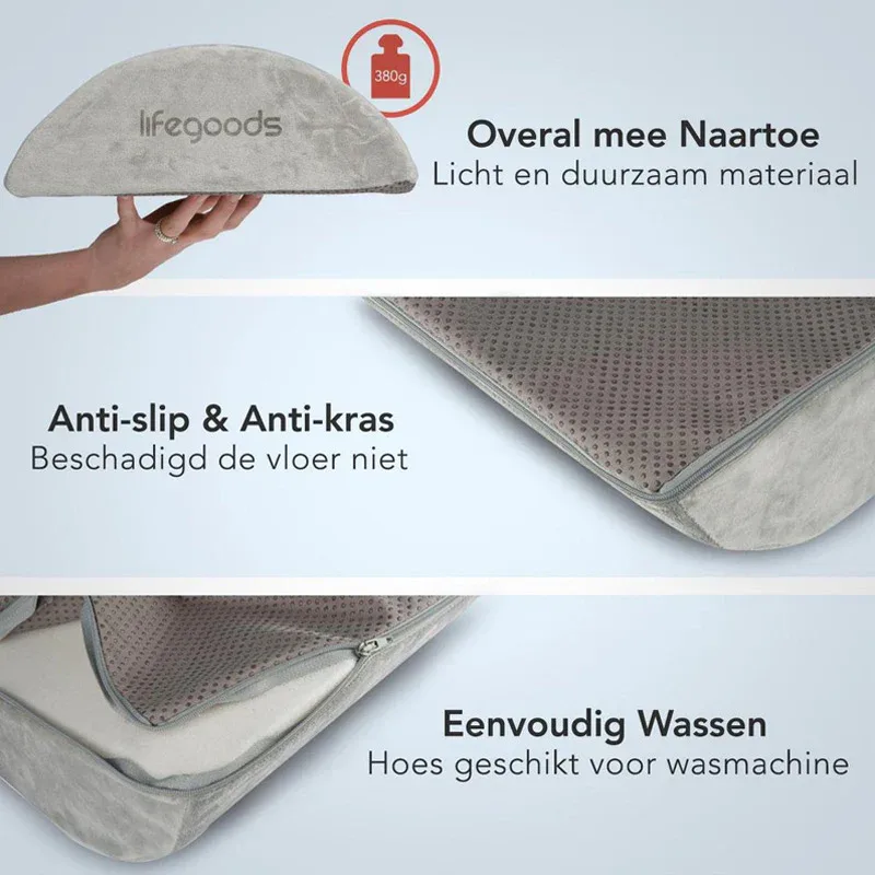 LifeGoods Voetensteun – Ergonomisch en Lichtgewicht — foto 3