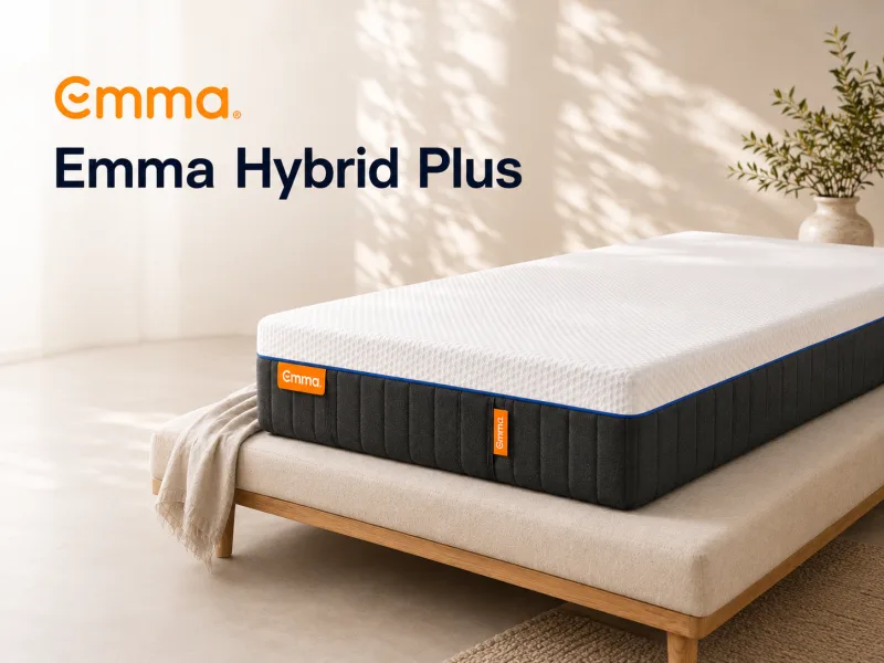 1x Emma Hybrid plus matras 80X200 cm