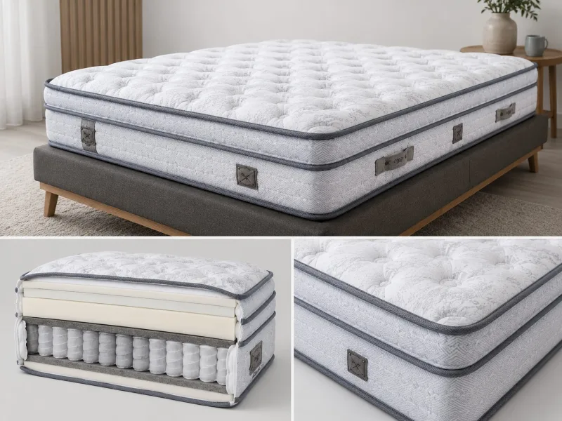 Madlen Pocketvering Matras met Koudschuim & Traagschuim Topper 34 cm 90x200