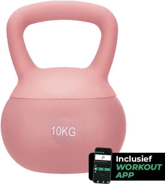 Kettlebel Roze 10 kg — foto 2