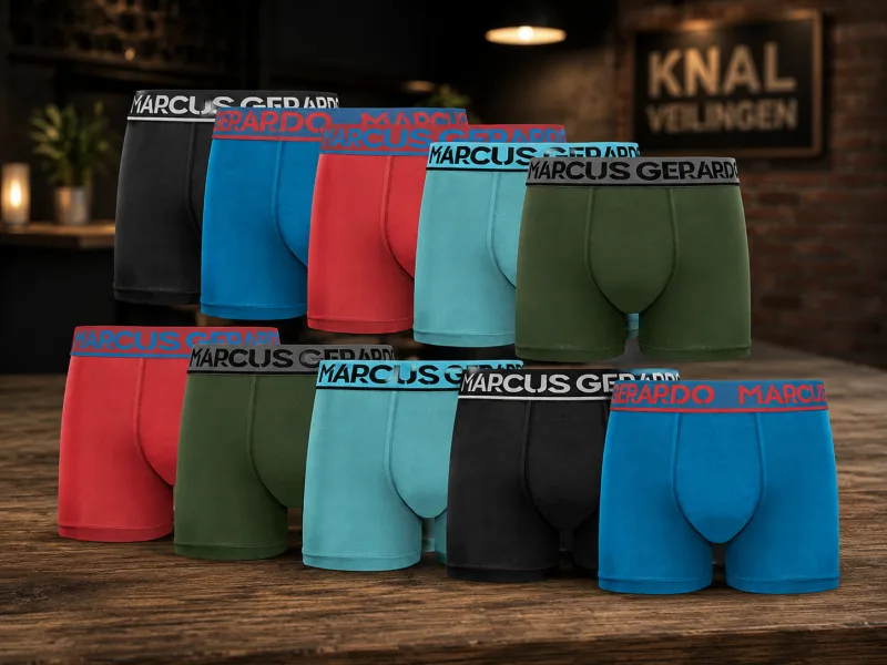 Marcus Gerardo 10-pack boxershorts heren katoen