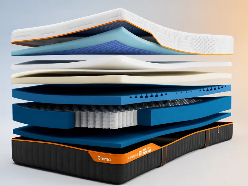 Emma Performance matras 26cm 90X200 — foto 4