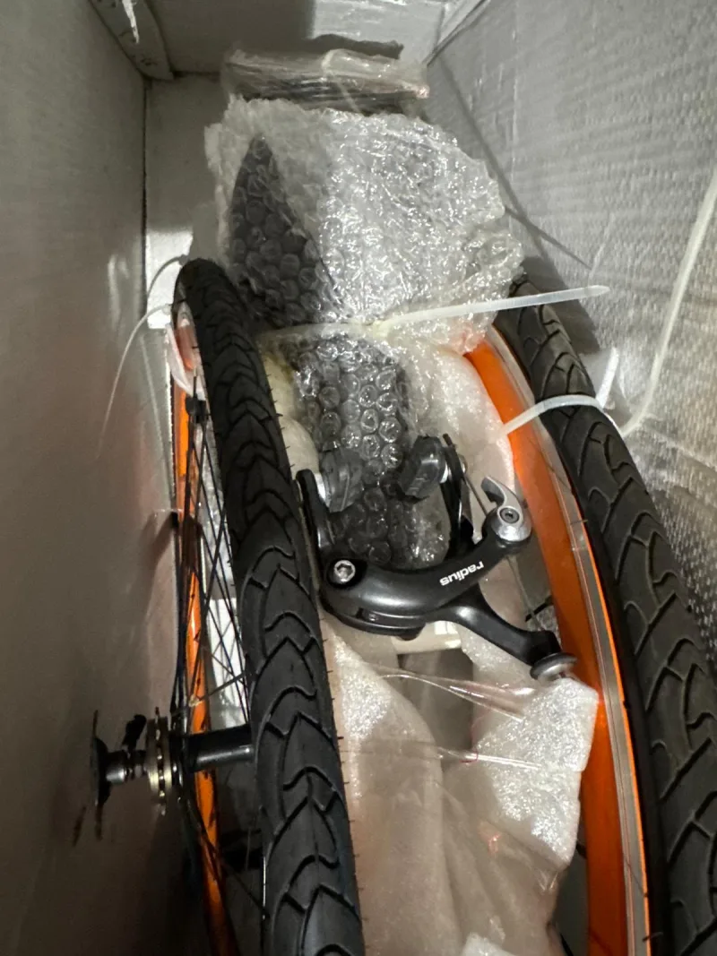 Stadsfiets Zwart en Blauw 55 CM B keuze — foto 2