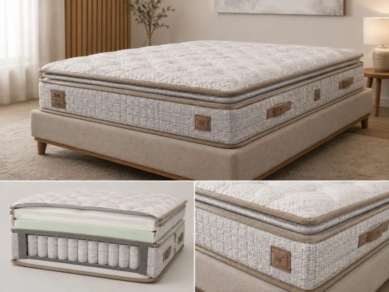 Life Pocketvering Matras met Koudschuim Topper 34 cm Hoog 180x200