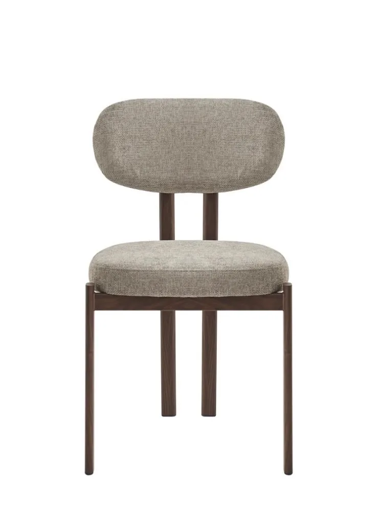 Stijlvolle eetkamerstoel Beige (2 stuks) — foto 4