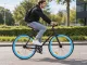 Stadsfiets Zwart en Blauw 55 CM B keuze — miniatuur 1
