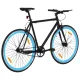 Stadsfiets Zwart en Blauw 55 CM B keuze — miniatuur 4