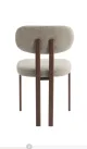 Stijlvolle eetkamerstoel Beige (2 stuks) — miniatuur 2
