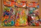 3 zakjes Loombandjes Loom Twister Neon Mix 3 x 600 bandjes inclusief haakjes en tools - miniatuur 2
