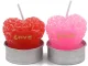Kaarsen Liefde 5 cm – set van 12 stuks - miniatuur 2