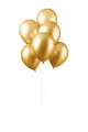100 Goud Metallic Ballonnen - Ballonnen - 30 cm - 100 stuks - Goud - miniatuur 3