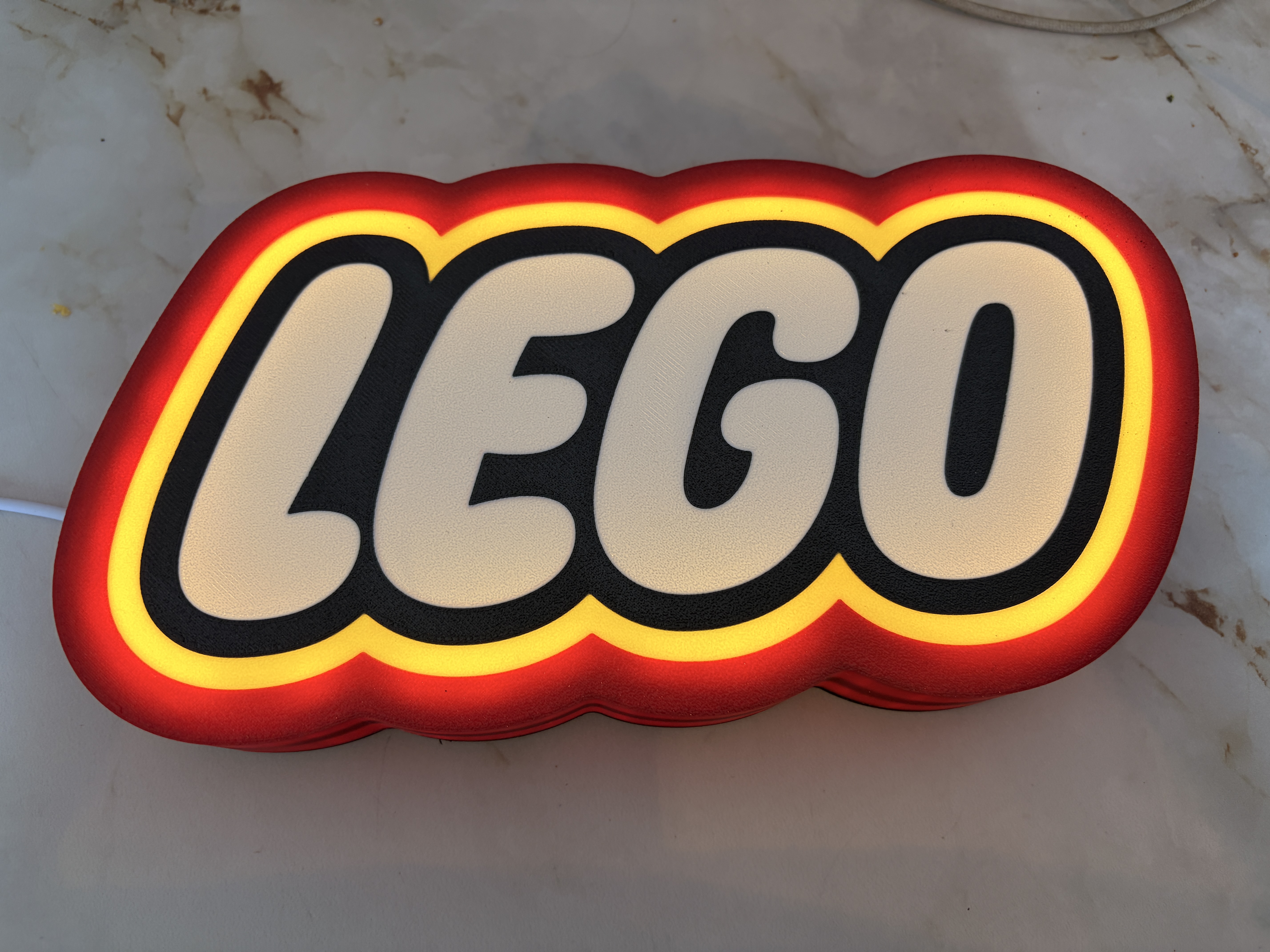 Lego lamp
