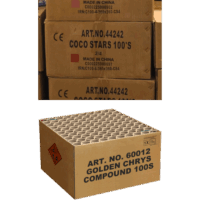 Rubro - Golden chrys 1.2" 100's + Coco stars 100's